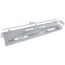Wenn sie auf ihrem schreibtisch viele elektorgeräte benutzen, dann kennen sie das problem des ständigen kabelchaos. Finebuy Kabelkanal Schreibtisch 80x7x13 Cm Breit Untertisch Kabelfuhrung Metall Kabelmanagement Kabelwanne Pulverbeschichtet Kabelschacht Waagrecht