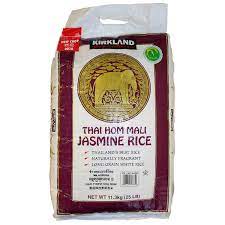 Simply use our calculator above, or apply the formula to change the length 50 lbs to kg. Kirkland Signature Thai Hom Mali Jasmine Rice 25 Lbs Costco
