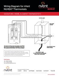 This programmable electronic thermostat can be used to control electric heating units such as electric baseboards, convectors, or aeroconvectors. Element Thermostat By Nuheat Floor Heating