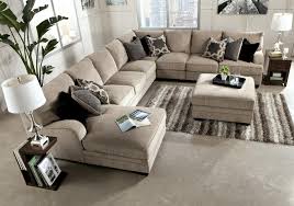 Signature Design By Ashley Katisha Platinum 5 Piece Sectional Sofa With Left Chaise L Livingroom Layout Hom Furniture