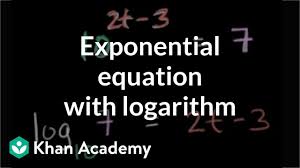 When solving exponential equations, we gotta make sure to identify the common factors among all the bases and rewrite them in terms of the same base. Solving Exponential Equations Using Logarithms Base 10 Video Khan Academy
