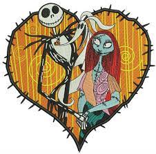 Maybe you would like to learn more about one of these? Love In Halloween Town Embroidery Design