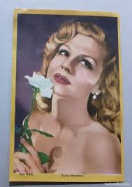 cromo mexicano de la actriz argentina zully mor