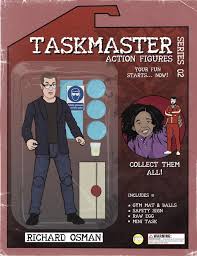 Roisin Conaty, Richard Osman and David Baddiel as toys! (Noel Fielding for  scale) : r/taskmaster