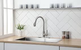 Maybe you would like to learn more about one of these? Kitchen Faucet Kitchen Sink Faucet Brushed Nickel Pull Down Stainless Steel Sink Faucet Best Modern Single Handle Faucet High Arc One Or Three Hole Prep Pull Out Sprayer Faucets With Deck Plate Amazon Com