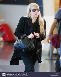 Stevie Nicks Stevie Nicks From Fleetwood Mac Catches A Flight Out Of Jfk Airport In New York City Stock Photo Fleetwood Mac Stevie Nicks Stevie