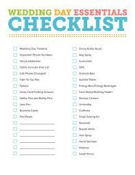 This is the perfect time to document candid photos of you and your bridal party, along with the finer details of your wedding day look. Free Wedding Photography Essentials Checklist