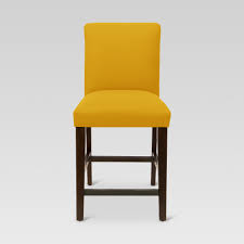 Parsons Counter Height Barstool Sterling French Yellow Threshold Bar Stools Counter Stools Yellow Bar Stools