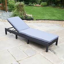 So, invest in a good waterproof cover (or better yet, store it away while it rains), or. Bali Rattan Effect Multi Position Lounger Garden Furniture B M Sun Lounger Rattan Lounger Lounger