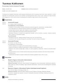 Assistant Principal Resume Example Template Newcast Assistant Principal Job Resume Examples Resume Examples
