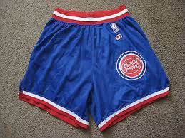 According to the detroit police department, kingdom was last seen at about 8 p.m. Mens L Vtg 80s Champion Detroit Pistons Nba Nylon Print Basketball Jersey Shorts 533481238