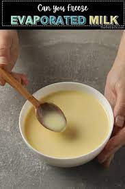 In a small bowl stir together evaporated milk and flour until smooth. Can You Freeze Evaporated Milk What To Do With Leftover Milk The Fork Bite