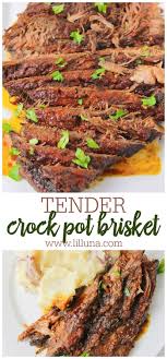Crock Pot Beef Brisket Recipe Just 5 Ingredients Lil Luna Recipe Brisket Recipes Crockpot Beef Brisket Recipes Slow Cooker Brisket