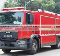 Air and Light Support Fire Truck, Air/Light Unit, Light and ...