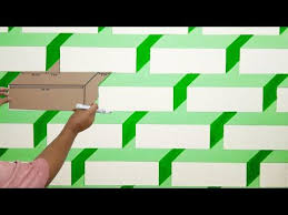 New Optical Illusion 3d Wall Design 3d Wall Painting Cat 3d Dinding Motif Bata Youtube Di 2020 Seni Dinding Painting Kreatif