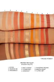 Orange You Glad Eyeshadow Palette Orange Palette Colourpop Eyeshadow Palette Orange You Glad