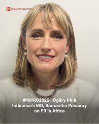 To mark World PR Day 2025, Bizcommunity's Robin Fredericks, caught up with  Samantha Presbury, managing director of Ogilvy PR & Influence, to explore  the vital role PR professionals play in shaping business,