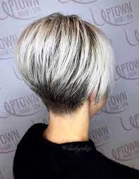 Best Short Wedge Haircuts For Chic Women Shorthair Crazyforus Wedgehairstyles Haircutideas Chicwome Short Wedge Haircut Wedge Haircut Thick Hair Styles