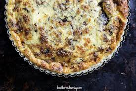 Caramelized Shallot And Gruyere Rosemary Quiche Shaina Olmanson Food For My Family Recipes Quiche Recipes Food