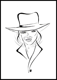 Female Hats Beauty Art Drawings Hats For Women Learn Art