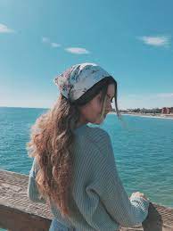 Head Scarf Bandana Hairstyle Idea Cute Hair Instagram Photo Idea Head Scarf Outfit Head Scarf Styles Ways To Wear A Scarf