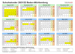Unkraut auf dem teller * park oder. Schulkalender 2021 2022 Baden Wurttemberg Fur Pdf