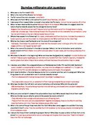 Worksheets are slumdog millionaire, work slumdog millionaire, slumdog millionaire, extra, slumdog millionaire, grammar, sections 002 004 fall 2009 film assignment 07 slumdog. Slumdog Millionaire Film Viewing Questions By Matilda Brown Tpt