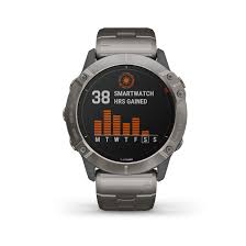 Garmin Fenix 6XPro Solar Titanium - Gioielleria Casavola di Noci