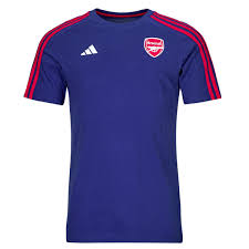adidas Arsenal DNA T-Shirt Marine  Rouge - Livraison Gratuite | Spartoo !  - Vêtements T-shirts manches courtes Homme 28,00 €