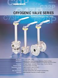 Habonim Cryogenic Ball Valve Series | PDF | Cryogenics | Valve