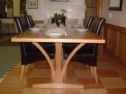 Mentally Saving The Legs For A Future Project Shaker Style Oak Dining Table Dining Room Decor Oak Dining Table Round Dining Table Sets