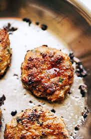 Sage Rosemary Turkey Sausage Patties 130 Cal 8g F 3g C 12g P Ground Turkey Egg Homemade Breakfast Sausage Sausage Breakfast Breakfast Sausage Recipes