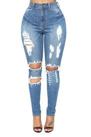 Light Blue Denim Distressed Skinny Jeans Online Lc786051 4 29 60 Jeans Outfit Casual Distressed Skinny Jeans Women Jeans