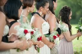 Check out our babys breath bouquet selection for the very best in unique or custom, handmade pieces from our bouquets & corsages shops. Red Rose And Baby S Breath Bridesmaid Bouquets