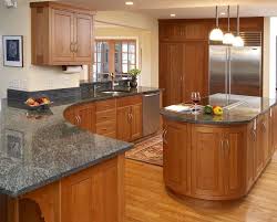 Color Ideas For Kitchen With Light Wood Cabinets Prefab Kitchen Cabinets Grey Countertops Solid Wood Kitchen Cabinets