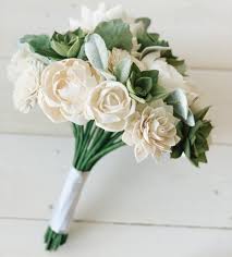Grow gorgeous succulents indoors and out with our tips! White And Green Succulent Sola Flower Bouquet Pineandpetalweddings