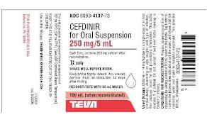 Cefdinir Cefdinir Powder For Suspension Prescription