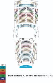 Correct New Jersey State Theatre Seating Chart State Theatre