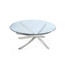 Our cinnamon finish is applied to cherry veneer a Magnussen Aidan Wood Round Cocktail Table T1052 45