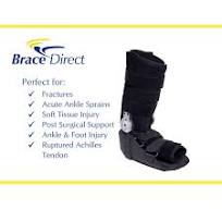 Brace Direct Rom Cam Walker-Tall - Adjustable Range Of Motion Walking Boot