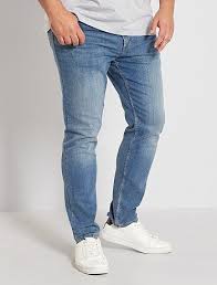 Le jean homme, un vêtement facile à porter. Jeans Regular Jeans Droits Grande Taille Homme Taille 52 Kiabi