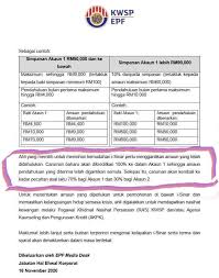 info penutupan sementara cawangan seri petaling dan waktu operasi kaunter perkhidmatan ketika pkp. Tak Perlu Bayar Balik Pengeluaran Akaun 1 Kwsp I Sinar