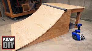 Quarter pipes are easier and less expensive to build than half pipes, and they are more mobile. How To Build A Skate Ramp Quarter Half Pipe Youtube
