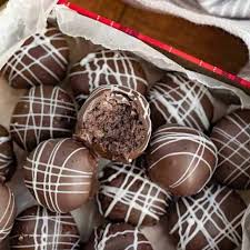 You haven't had a truffle, until you have these chubby hubby buckeye peanut butter truffles. Buckeye Balls Recipe Peanut Butter Balls Recipe Dinner Then Dessert