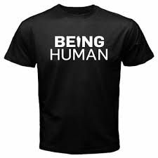 New Official Being Human Tv Series Show Mens Black T Shirt Size S 3xl Ebay