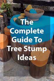 25 Tree Stump Ideas For A Quirky Yard With Pictures 2021 Own The Yard Tree Stump Decor Tree Stumps Diy Tree Stump
