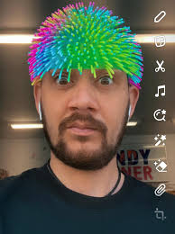 A new trend the kids are doing 🤷🏽‍♂️.. of course I had to give it a try  🙈. Excuse the face I was pretty sure my eyes were going to pop out