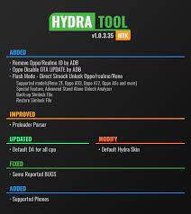 Below is a list of all. Download Hydra Tool