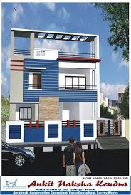 Front elevation design making and doors and windows opening in sketchup tutorial in hindi. 3d Exterior Elevation Design For 2 Story House Featuring Pergola Gharexpert