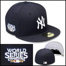 Era York York Yankees Fitted Hat Cap 2009 World Series Champions Mlb Yankee Fitted Yankees Fitted Hat Fitted Hats